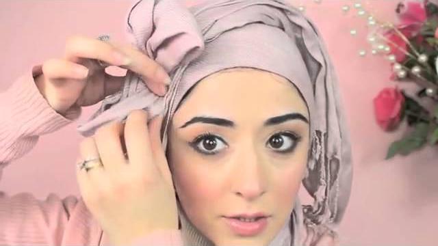 Tutorial hijab ala hijaber 2 fashion muslim Tutorial hijab ala hijaber 2 fashion muslim
