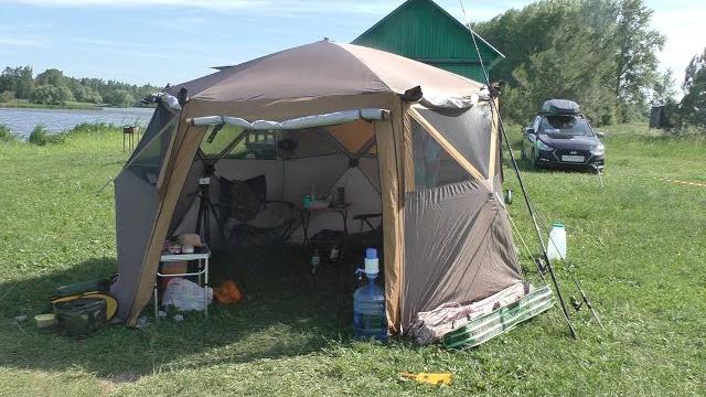 Рыбалка на карпа! 5-ые сутки живём в шатре, на берегу пруда \ картошка, кореш, чифирок, сборы домой Рыбалка на карпа! 5-ые сутки живём в шатре, на берегу пруда \ картошка, кореш, чифирок, сборы домой