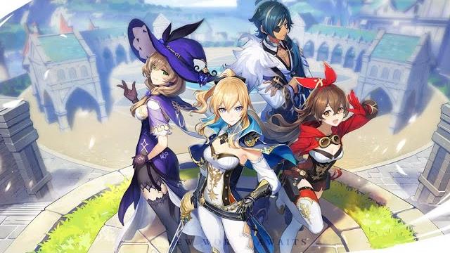 #traveler genshin impact cbt gameplay - da dadadada~ #traveler genshin impact cbt gameplay - da dadadada~