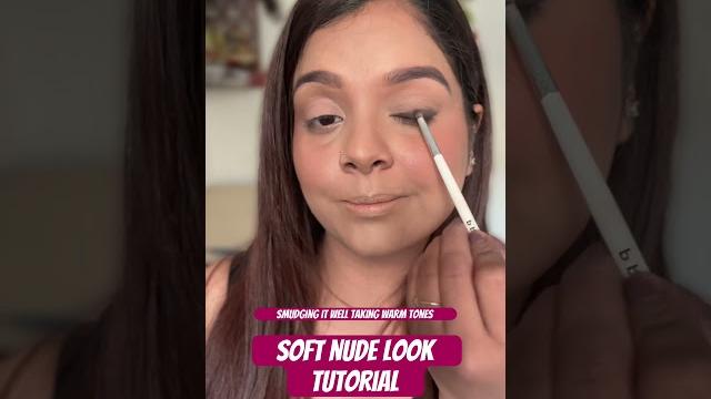Soft nude look ️ Soft nude look ️