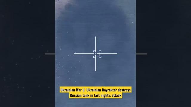Ukrainian war, ukraine bayraktar destroys russian tank in last night's attack #shorts #arma3 #milsim Ukrainian war, ukraine bayraktar destroys russian tank in last night's attack #shorts #arma3 #milsim