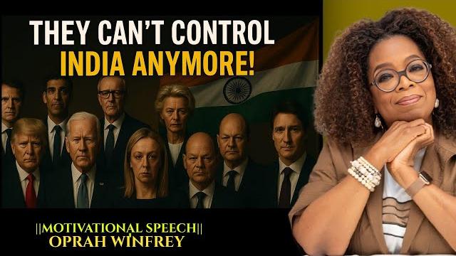 Why the west is terrified of india’s growth in 2025? – oprah winfrey’s shocking speech!" Why the west is terrified of india’s growth in 2025? – oprah winfrey’s shocking speech!"