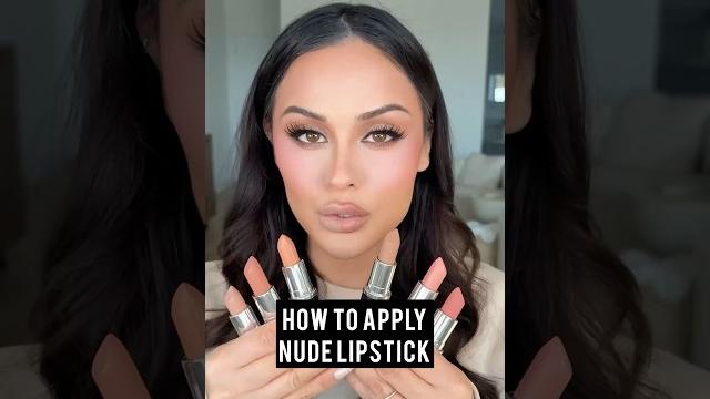 How to apply nude lipstick l christen dominique How to apply nude lipstick l christen dominique