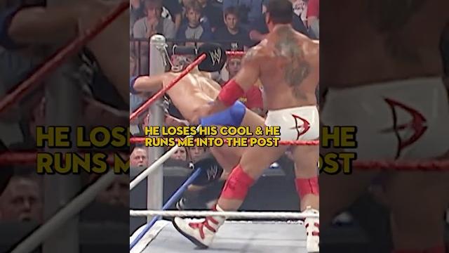 Batista threw mr kennedy right into the ring post Batista threw mr kennedy right into the ring post