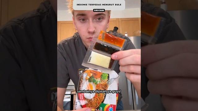 The fact is foreigners can't afford to eat indomie‼️ #reactionforforeigners #buleriview #shorts #... The fact is foreigners can't afford to eat indomie‼️ #reactionforforeigners #buleriview #shorts #...