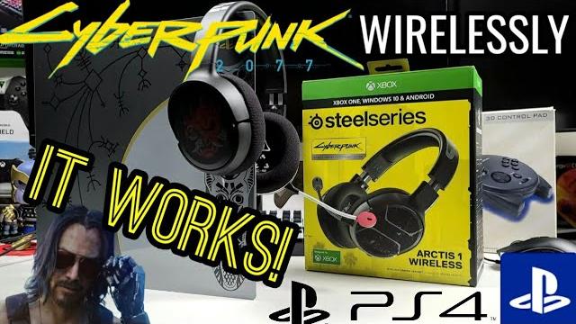 Cyberpunk 2077 steelseries arctis 1 wireless gaming headset works on playstation 4 - johnny edition Cyberpunk 2077 steelseries arctis 1 wireless gaming headset works on playstation 4 - johnny edition