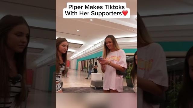 Piper rockelle makes tiktoks with her fans! Piper rockelle makes tiktoks with her fans!