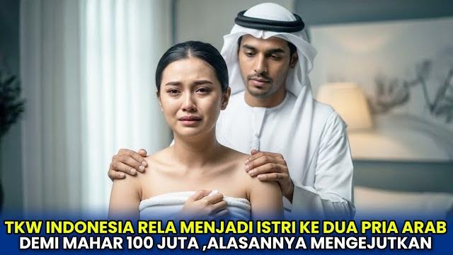 Viral‼️tkw indonesia rela jadi istri kedua pria arab kaya demi mahar 100 juta, alasannya bikin syok! Viral‼️tkw indonesia rela jadi istri kedua pria arab kaya demi mahar 100 juta, alasannya bikin syok!