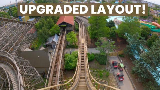 Woodland run front row pov - gravity group retrack with new speed hill! kentucky kingdom 2025 Woodland run front row pov - gravity group retrack with new speed hill! kentucky kingdom 2025