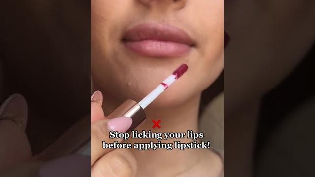 Proper lip prep! #lipstickhacks #skincaretips #ipsy Proper lip prep! #lipstickhacks #skincaretips #ipsy