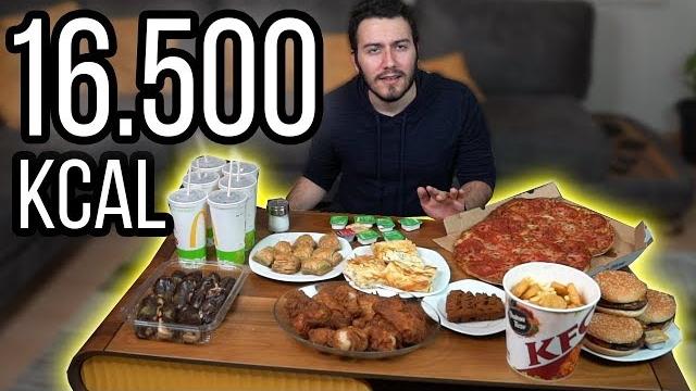 16.500 kalori̇ yemeye çaliştim #çılgınmutfak 16.500 kalori̇ yemeye çaliştim #çılgınmutfak