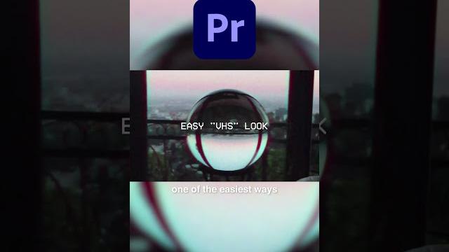 Easiest instant vhs effect how to (adobe premiere pro) Easiest instant vhs effect how to (adobe premiere pro)