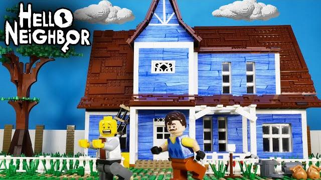 Lego самоделка дом соседа / hello neighbor moc Lego самоделка дом соседа / hello neighbor moc
