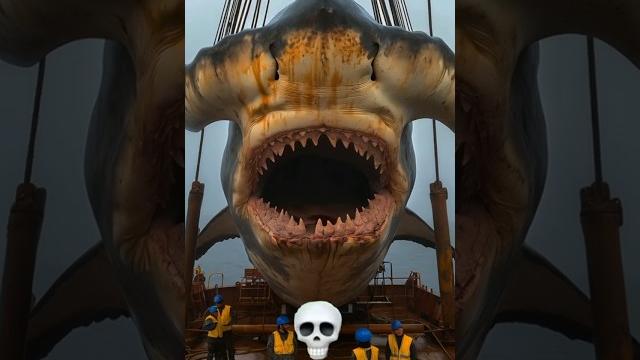 Big shark can't be scary ️ Big shark can't be scary ️