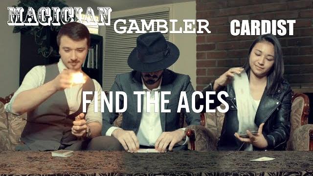 Magician vs. gambler vs. cardist Magician vs. gambler vs. cardist