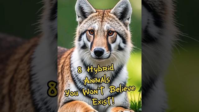 8hybrid animals you won't believe exist!#animalhybrids #liger #zonkey #beefalo #wholphin #grolarbear 8hybrid animals you won't believe exist!#animalhybrids #liger #zonkey #beefalo #wholphin #grolarbear