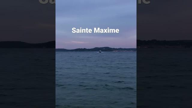 Relax by the beach of ste maxime at sunset time in the bay of st tropez #sainttropez #frenchriviera Relax by the beach of ste maxime at sunset time in the bay of st tropez #sainttropez #frenchriviera
