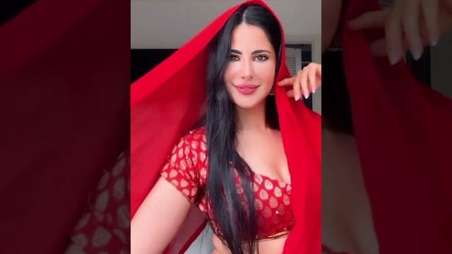 Alina rai in a stunning red saree! Alina rai in a stunning red saree!