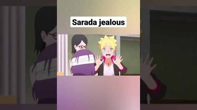 Jealous sarada #sarada #boruto Jealous sarada #sarada #boruto