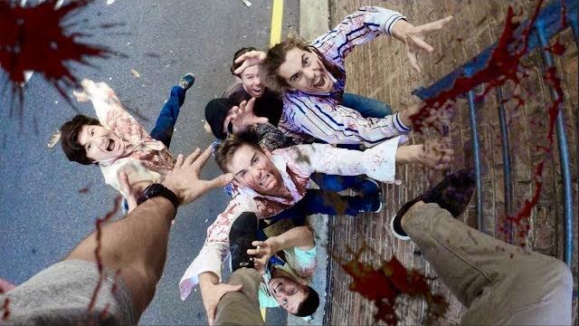 Zombie parkour escape pov Zombie parkour escape pov