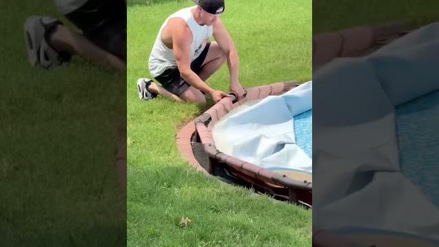 Budget friendly backyard oasis! #diy #asmr #asmrsounds #amazonfinds #amazon #outdoors #howto Budget friendly backyard oasis! #diy #asmr #asmrsounds #amazonfinds #amazon #outdoors #howto