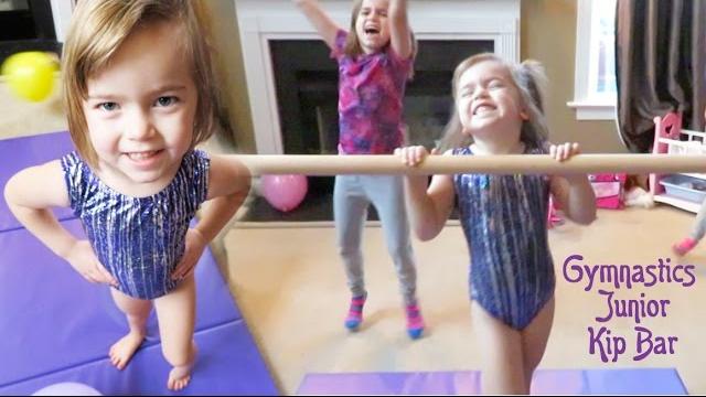 Tumbl trak gymnastics junior kip bar! | crazy8family Tumbl trak gymnastics junior kip bar! | crazy8family