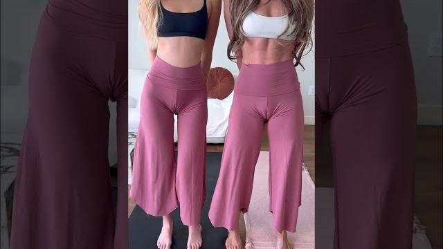 Flowy pink yoga pants Flowy pink yoga pants