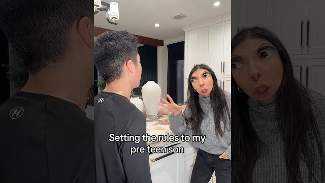 Setting the rules to your pre teen. #mom #momsbelike #momlife #preteen #parenting #fyp #funnyshorts Setting the rules to your pre teen. #mom #momsbelike #momlife #preteen #parenting #fyp #funnyshorts