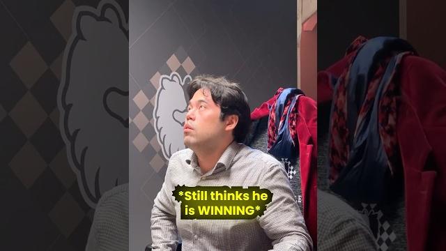 Hikaru can’t believe he's not winning #hikarunakamura #chess Hikaru can’t believe he's not winning #hikarunakamura #chess