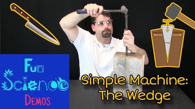 Simple machines: the wedge Simple machines: the wedge