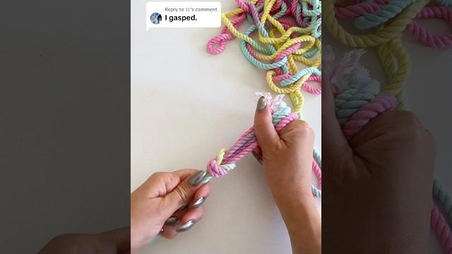 How to join two rope ends together for shibari? it’s actually so easy and looks great! 🪢️ How to join two rope ends together for shibari? it’s actually so easy and looks great! 🪢️