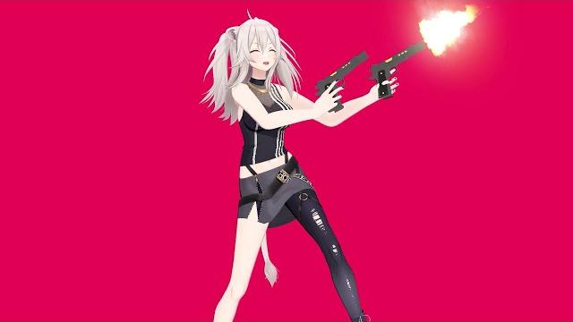Ievan polkka but shishiro botan loves guns【mmd hololive】 Ievan polkka but shishiro botan loves guns【mmd hololive】