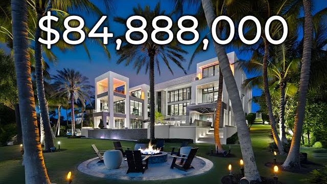 Inside an $84,888,000 mega mansion in florida with bowling alley, movie theatre, gym, arcade & more! Inside an $84,888,000 mega mansion in florida with bowling alley, movie theatre, gym, arcade & more!