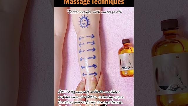 Learn effective leg massage techniques #legmassage #massagetechniques #leghealth #naturalremedies Learn effective leg massage techniques #legmassage #massagetechniques #leghealth #naturalremedies