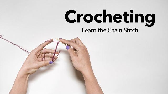 Easy crochet chain stitch tutorial Easy crochet chain stitch tutorial