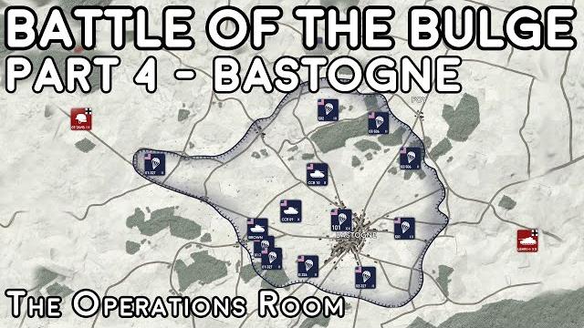 Battle of the bulge, animated - part 4, bastogne Battle of the bulge, animated - part 4, bastogne