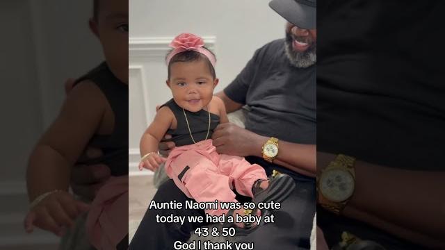 We had a baby at 43 and 50 but she stay styling We had a baby at 43 and 50 but she stay styling