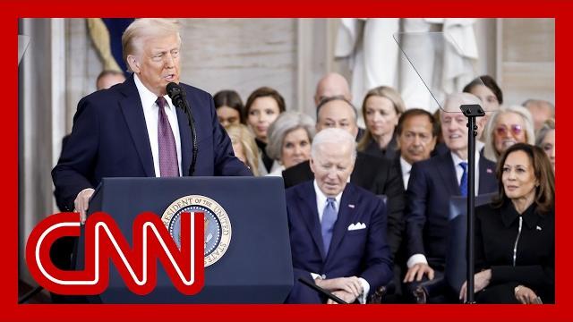 Watch president donald trump’s full 2025 inauguration speech Watch president donald trump’s full 2025 inauguration speech