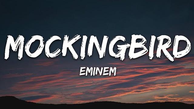 Eminem - mockingbird (lyrics) Eminem - mockingbird (lyrics)