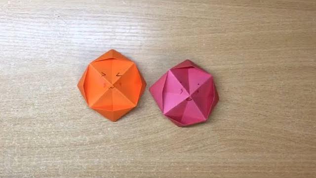Оригами pop it из бумаги. Оригами pop it из бумаги.