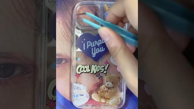 Decorate phone case ep.91 | best diy ideas #shorts #asmr #tiktok #douyin #diy #diycrafts #sticker Decorate phone case ep.91 | best diy ideas #shorts #asmr #tiktok #douyin #diy #diycrafts #sticker