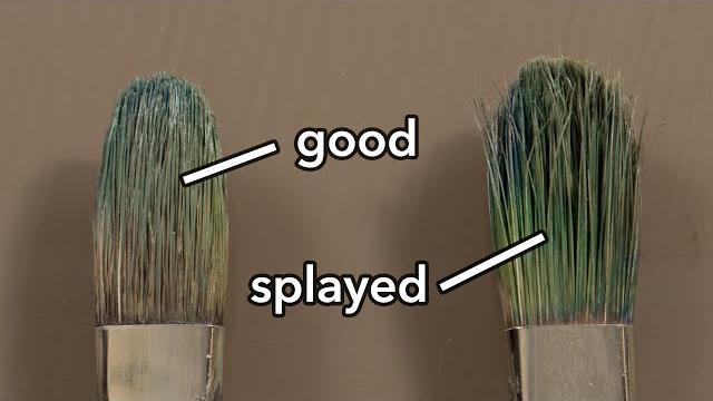 Easy way to take care of oil paintbrushes Easy way to take care of oil paintbrushes