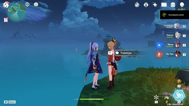 Yoimiya is a boobies woman Yoimiya is a boobies woman