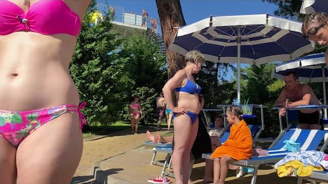 Beach walk walk through the water park spain 2021 Beach walk walk through the water park spain 2021