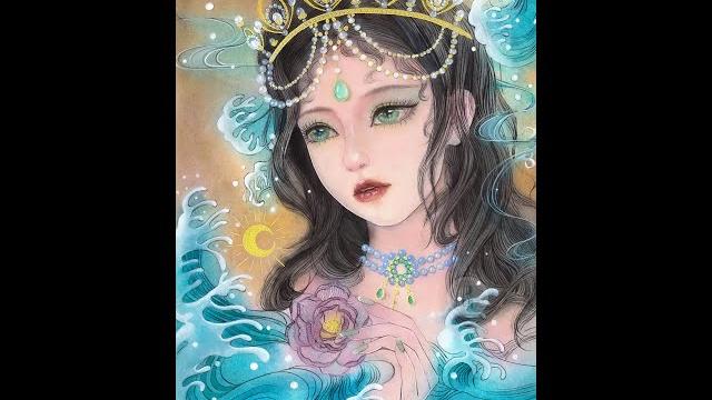 【古风水彩】鲛人长生烛不熄,深海而居梦佳期。 山有木兮卿有意,昨夜星辰恰似你。 【古风水彩】鲛人长生烛不熄,深海而居梦佳期。 山有木兮卿有意,昨夜星辰恰似你。
