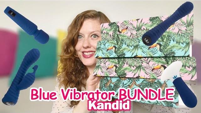 Blue vibrator bundle by kandid Blue vibrator bundle by kandid