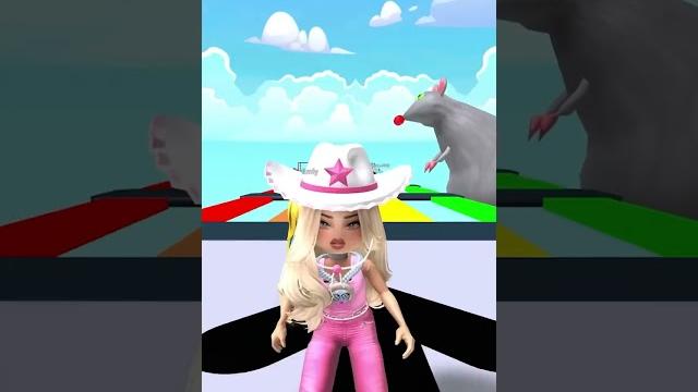 Barbie rainbow bridge dream on #roblox #shorts Barbie rainbow bridge dream on #roblox #shorts