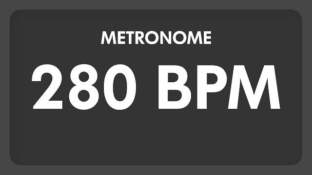 280 bpm - metronome 280 bpm - metronome