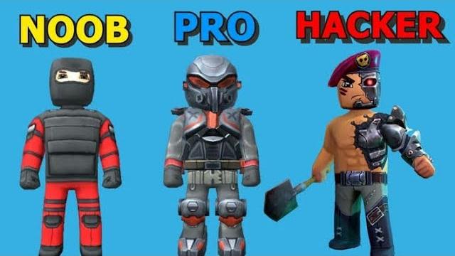 Kuboom - noob vs pro vs hacker Kuboom - noob vs pro vs hacker