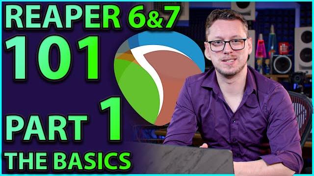 Reaper 101 (2024) part 1:- the basics Reaper 101 (2024) part 1:- the basics